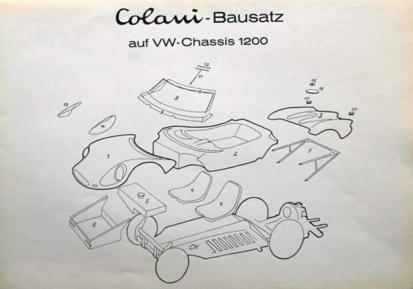 Colani Design Modelprogram 1975 Automobile-Presskit (3938)
